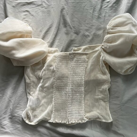 Reformation Amina Velvet Top - Picture 4 of 4